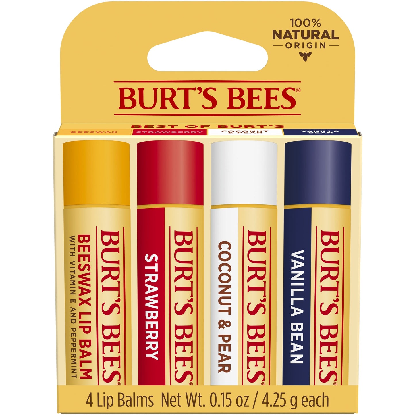 Burt's Bees Moisturizing Lip Balm Tin - Beeswax