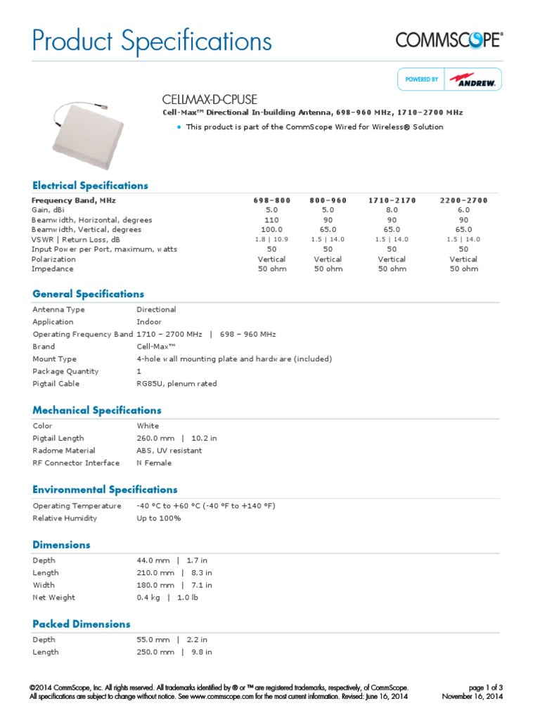 CELLMAX CP 60