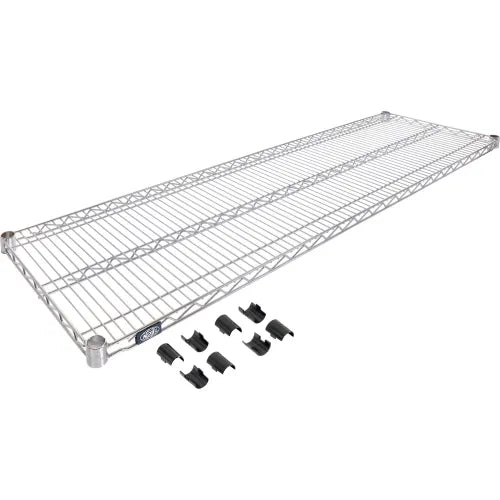 WIRE SHELF 18"X54" CHROME 2 CT DS