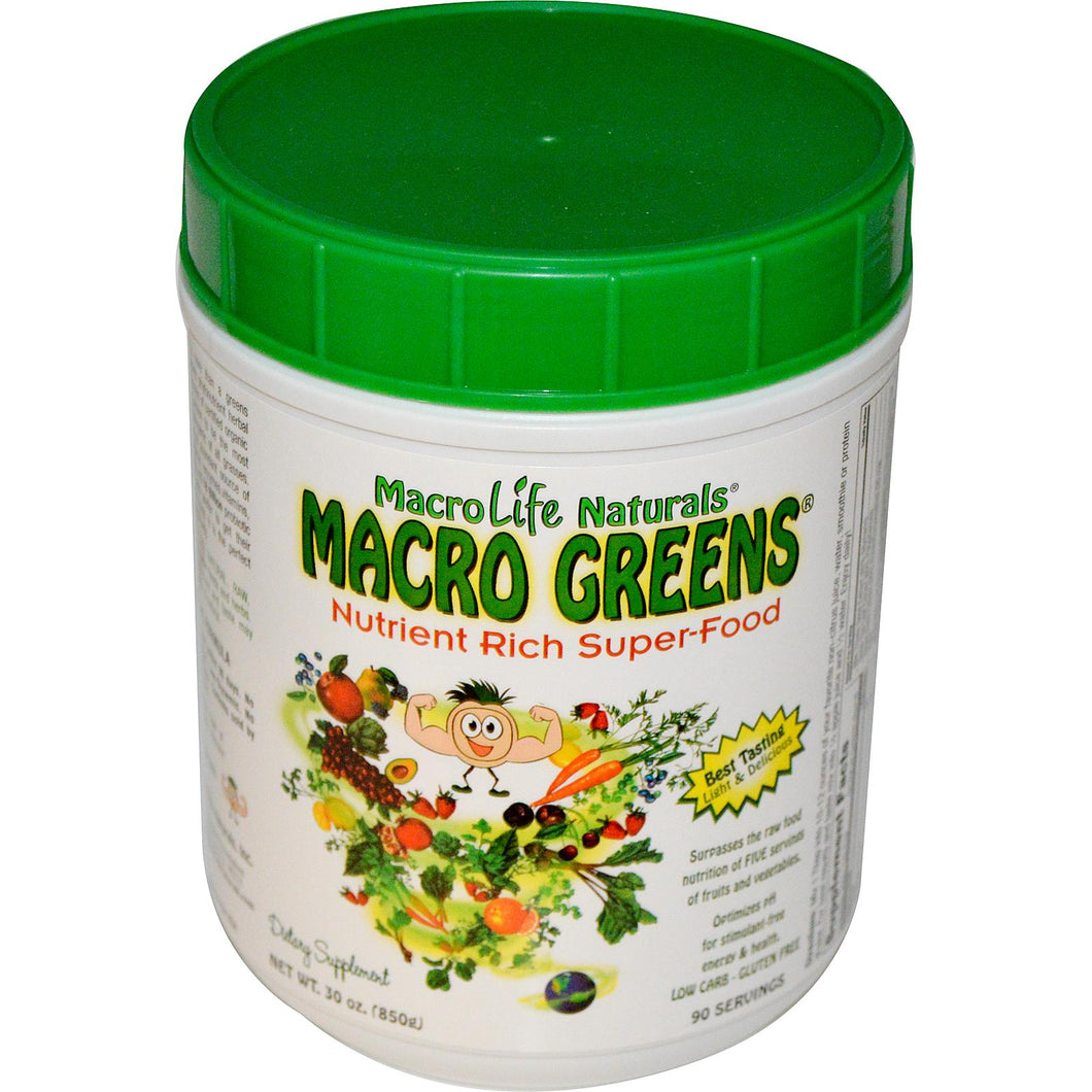 MACROLIFE NATURALS MACRO GREEN PKT BOX