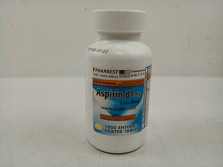 ASPIRIN TB 81MG 1000 DR