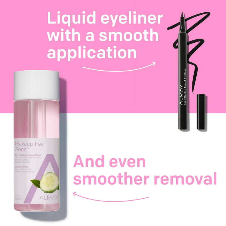 ALMAY Gentle Oil Free Eye Makeup Remover Liquid, 4 oz