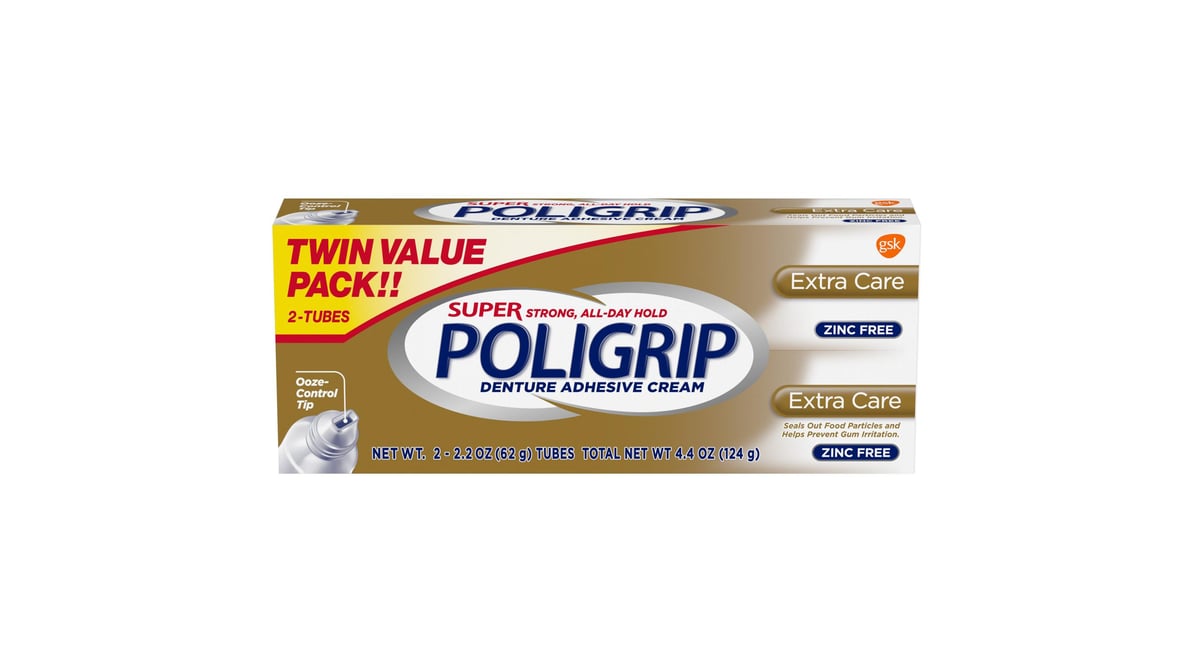 POLIGRIP SUPER EXTRA CARE 2.2OZ