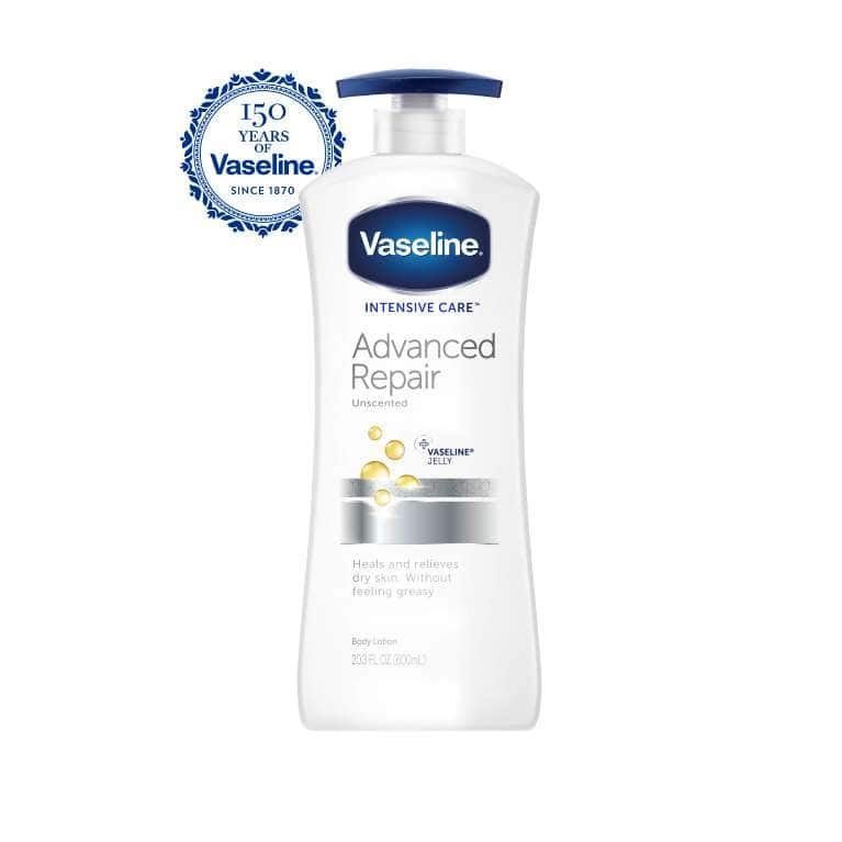 Vaseline Intensive Care Lotion Adv Repair Unscented 2oz(12in)