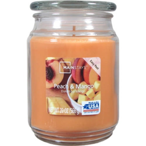 Star Candle StarLytes Small Apothecary Jar - Peach Mango