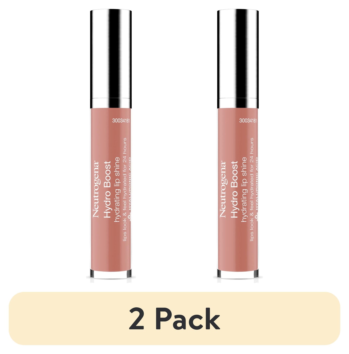 Neutrogena Hydro Boost Moisturizing Lip Gloss, 20 Berry Brown, 0.1 oz