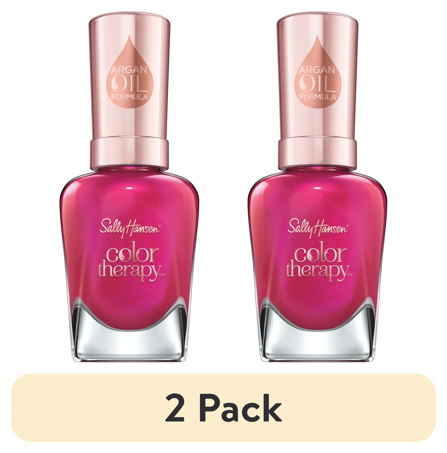 Sally Hansen Color Therapy Nail Polish - Rosy Glow - 0.5 fl oz