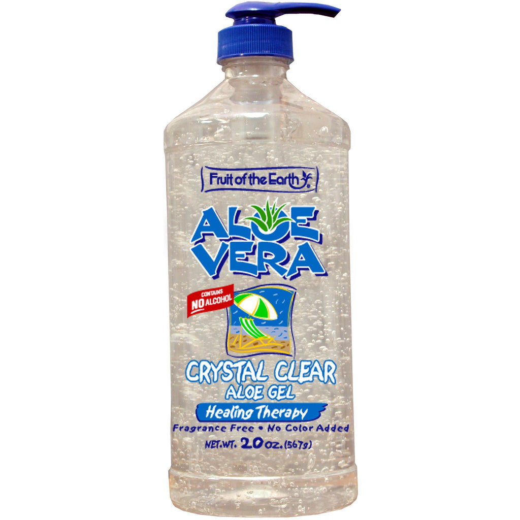 ALOE VERA CLEAR GEL 24OZ FRUIT EARTH