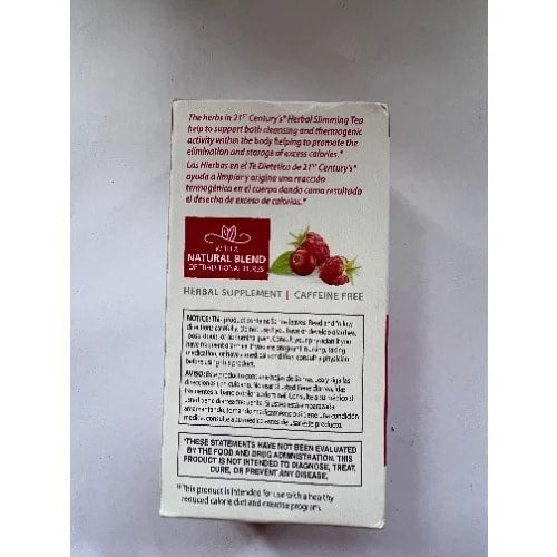 HERBAL SLIMMING TEA GREEN 24CT 21ST