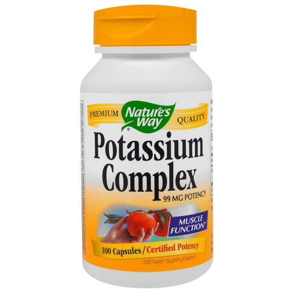 NATURE'S WAY POTASSIUM,99 MG