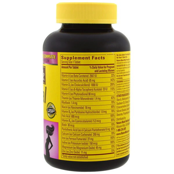 NM MULTI PRENATAL TB 250