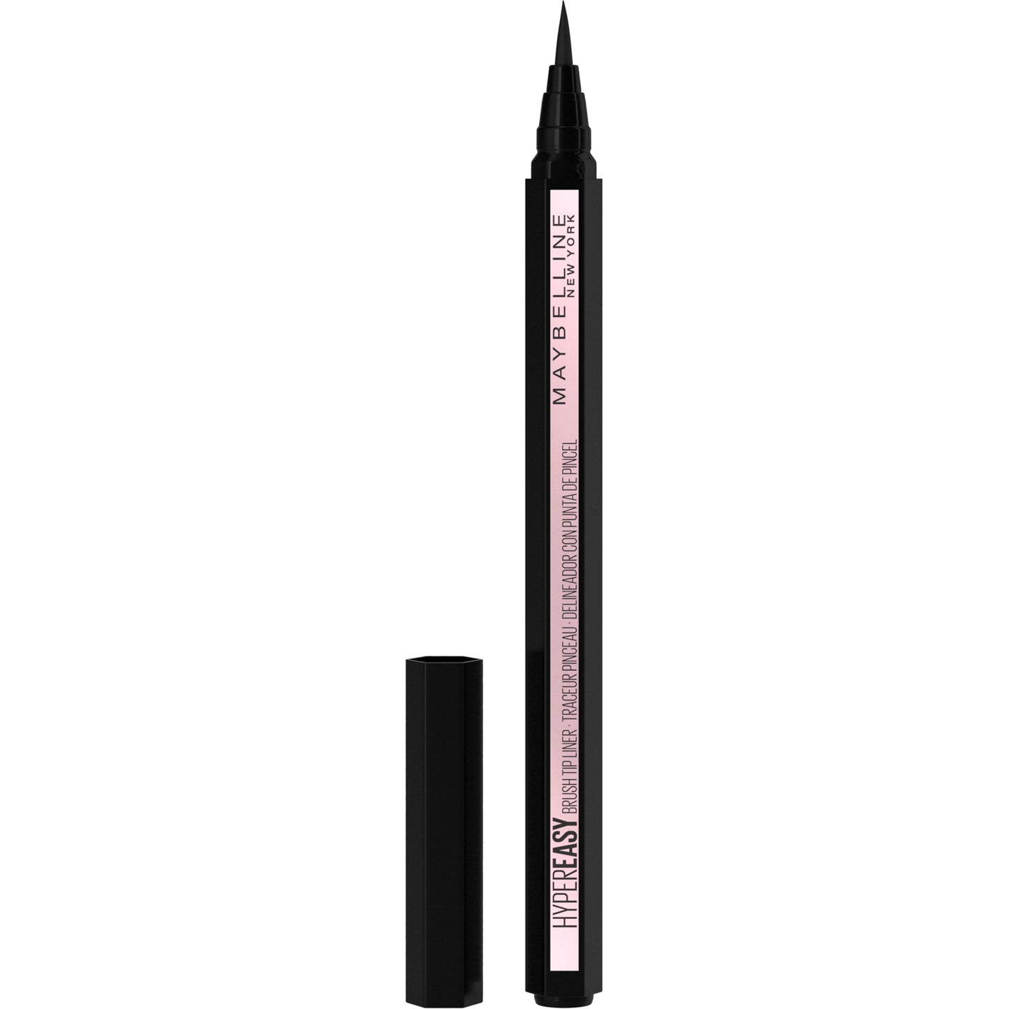 MAYBELLINE New York Hyper Easy Liquid Eyeliner, Eye Makeup, 800 Pitch Black, 0.021 oz