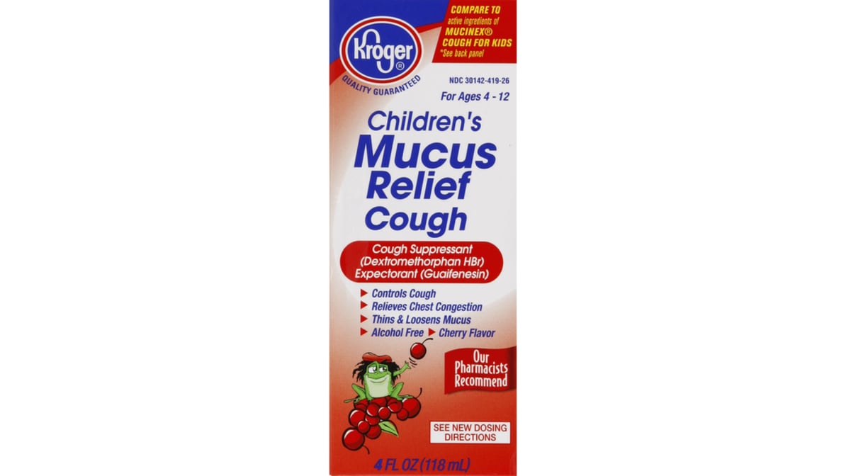 GNP MUCUS RELIEF DM CHILD COUGH CHRY 4OZ
