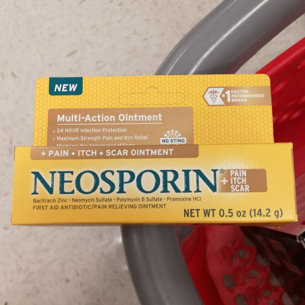 NEOSPORIN +PAIN ITCH SCAR OINTMENT .5OZ