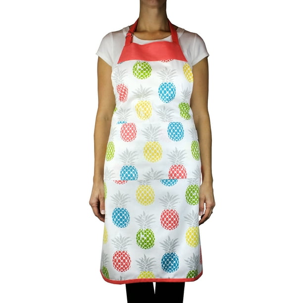 MUkitchen Designer Print 100% Cotton Towel - Pineapple Medley, 20"x30"