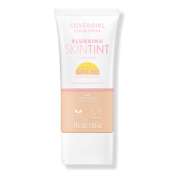 COVERGIRL Clean Fresh Blurring Skin Tint With SPF 30 - 465 Deep Neutral