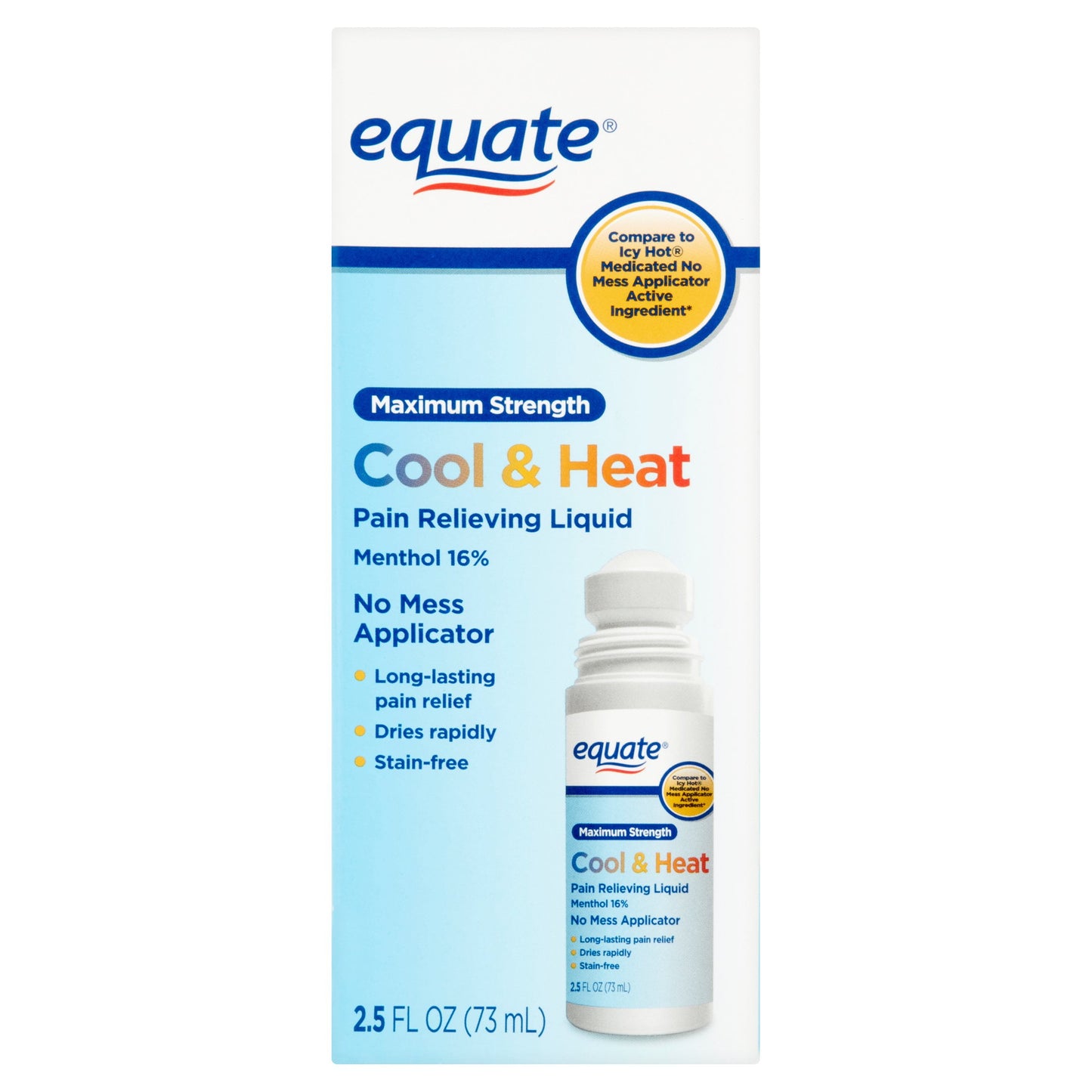 GNP COOL AND HEAT PAIN RLF ROLL-ON 2.5OZ