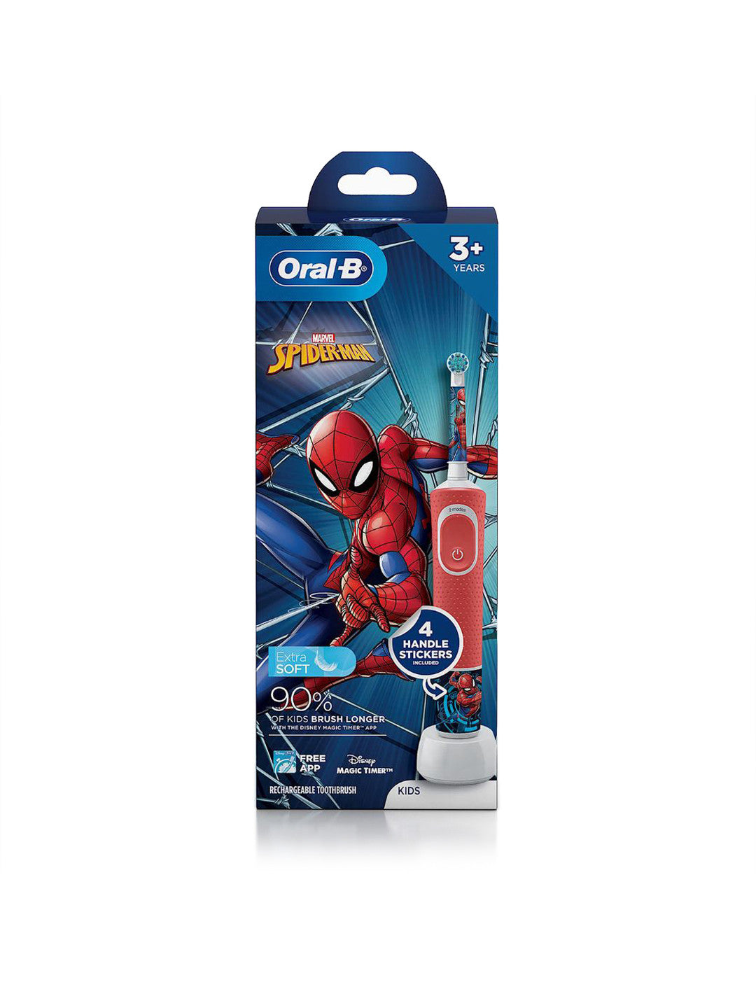 Oral-B Toothbrush Kids X-Soft Rechargeable Spiderman
