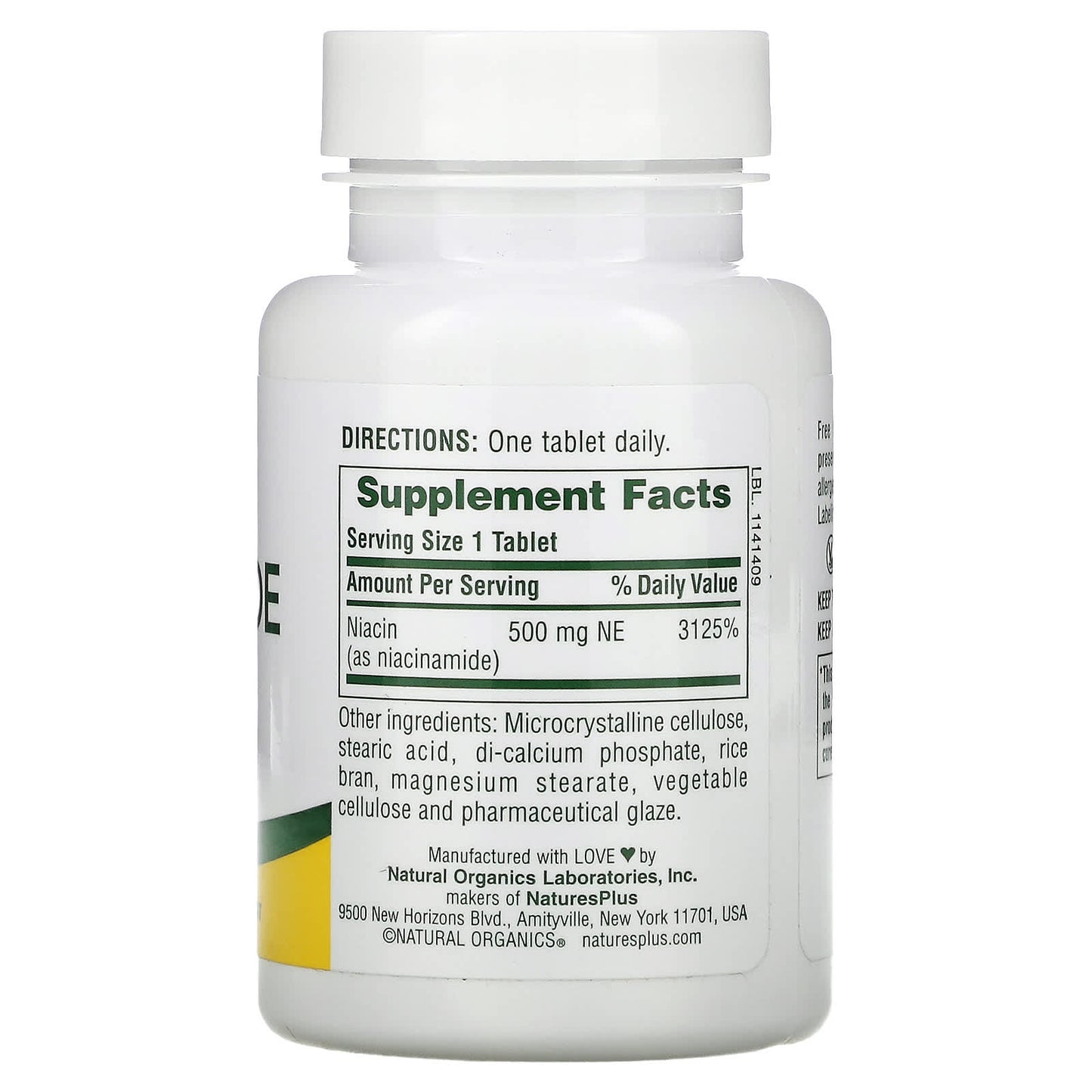 NIACINAMIDE PR TB 500MG 110