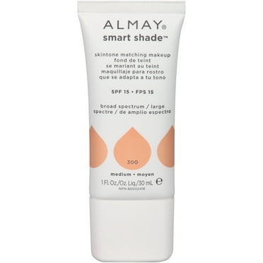 ALMAY Smart Shade Skintone Matching Foundation - 300 Straight Up Medium