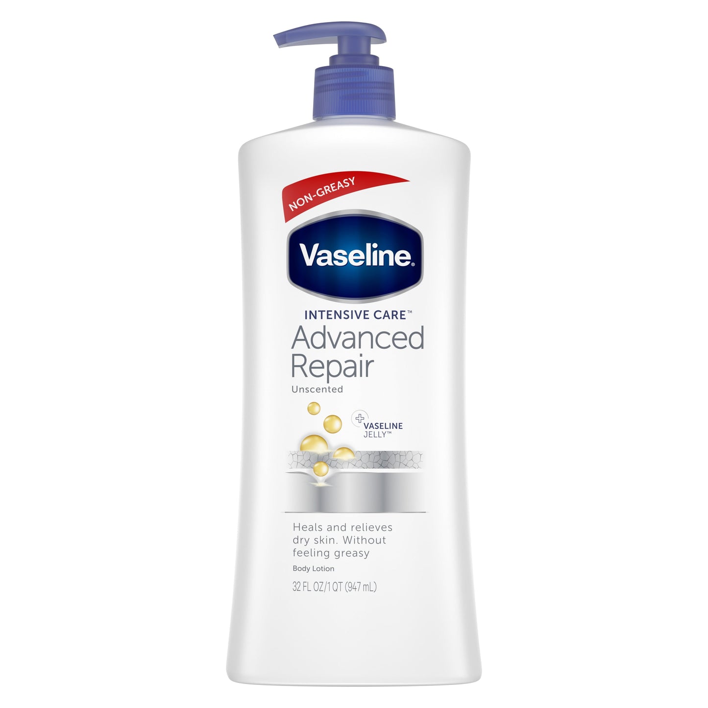 Vaseline Intensive Care Moisturizing Advance Repair Body Lotion - Unscented, 2 oz