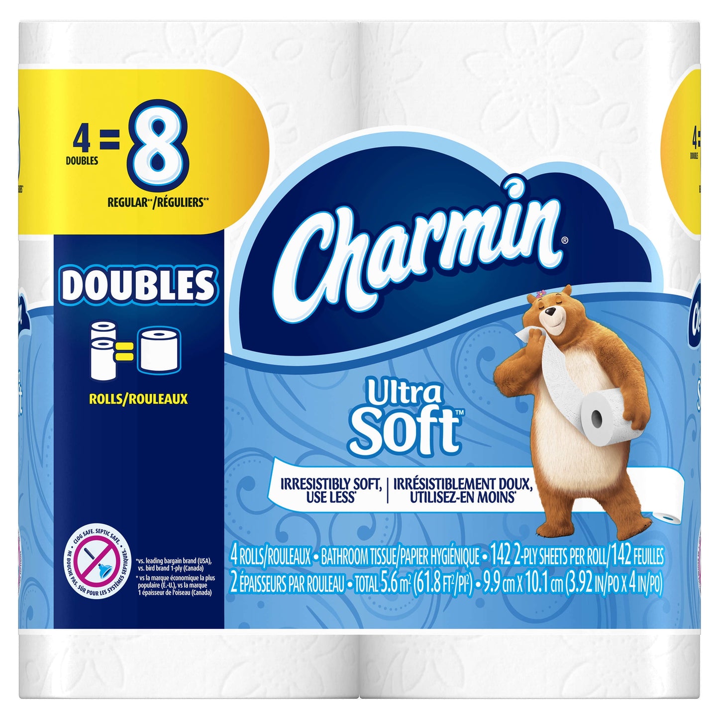 CHARMIN ULTRA SOFT 18 MG RL