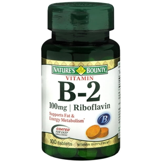 B-2 100MG TABLETS 100CT
