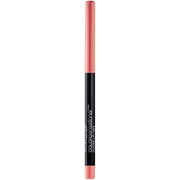 MAYBELLINE New York Color Sensational Shaping Lip Liner, 110 Purely Nude, 0.01 oz