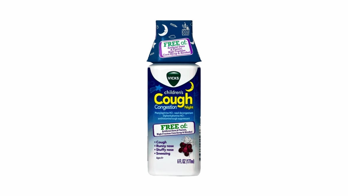 VICKS CHILDRENS CGH CONG LQ 177ML