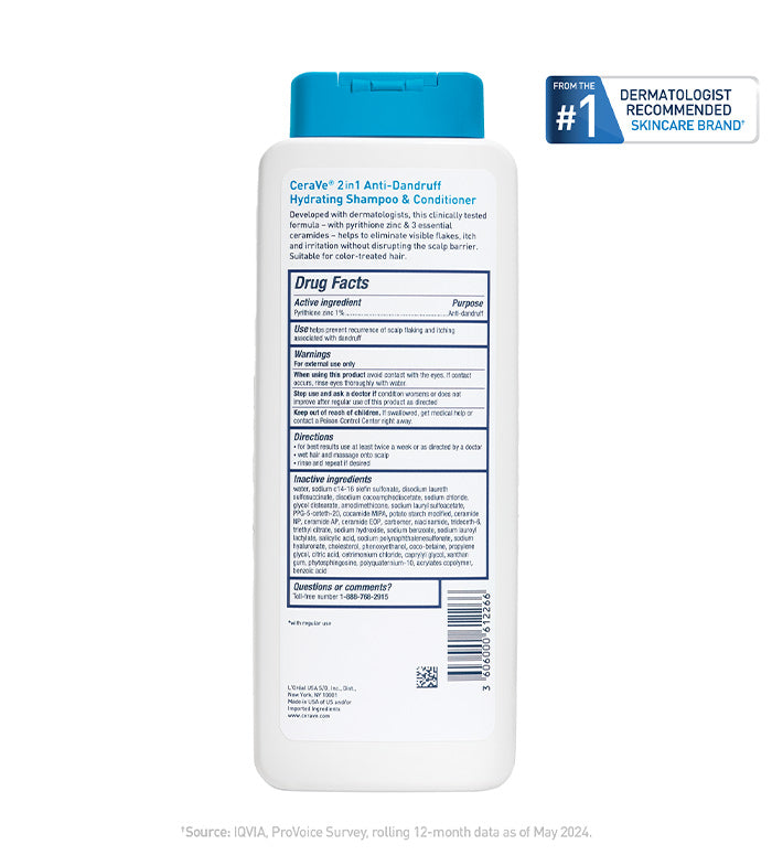 CERAVE 2IN1 ANDRF SH 1% 355ML