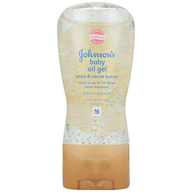 JOHNSONS BABY OIL GEL SHEA/COCOA 6.5OZ