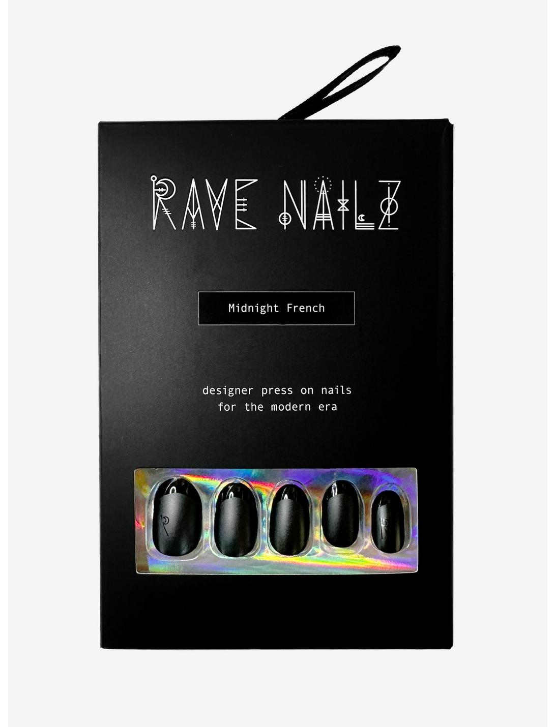 RAVE NAILZ Designer Press On Nails - Long Classic