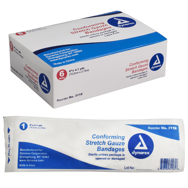 GAUZE BANDAGES PA 12 STCH
