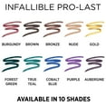 L'ORÉAL PARIS Infallible Pro-Last Waterproof, Up to 24HR Pencil Eyeliner, 970 Purple, 0.042 oz.