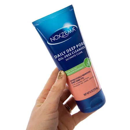 Noxzema Daily Deep Pore Oil- Free Cleanser Ult-Clear 6oz