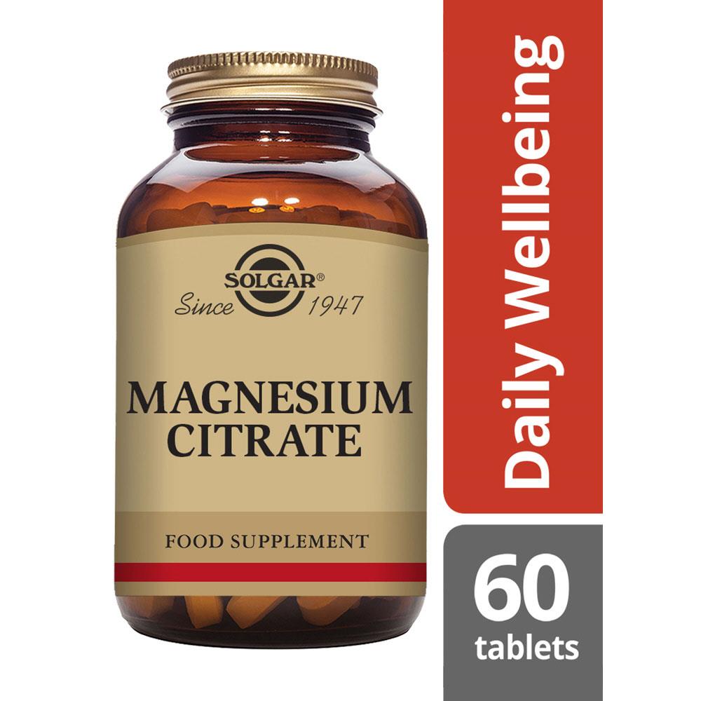 SOLGAR MAGNESIUM CITRATE