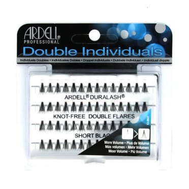 Ardell Double Individuals Knot Free Double Flares Black Long