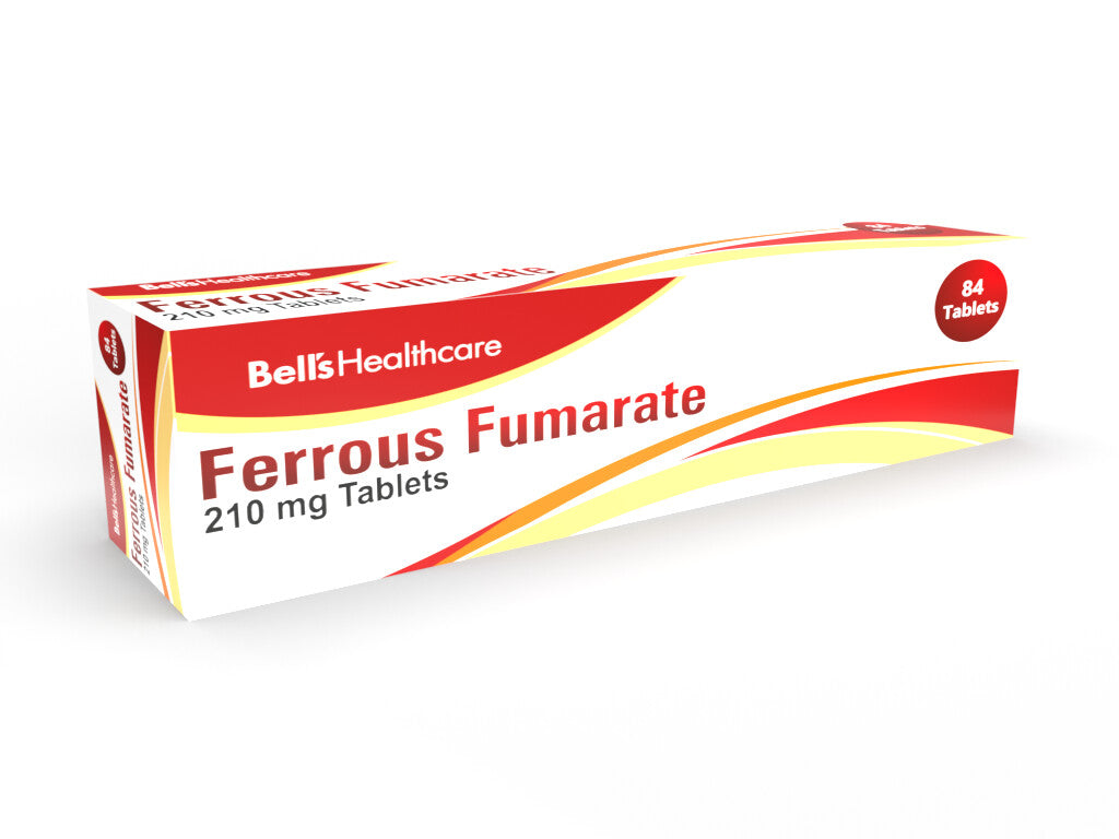 FERROUS FUMARATE 324 MG TAB 100