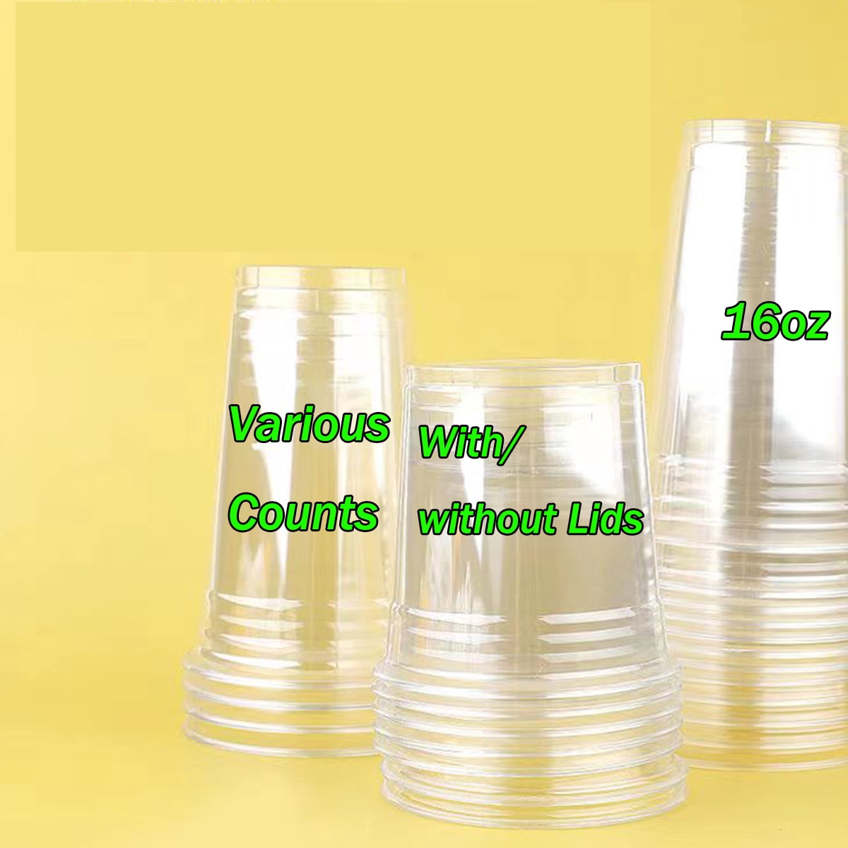 CUPS,16 OZ,HOT WITH LIDS