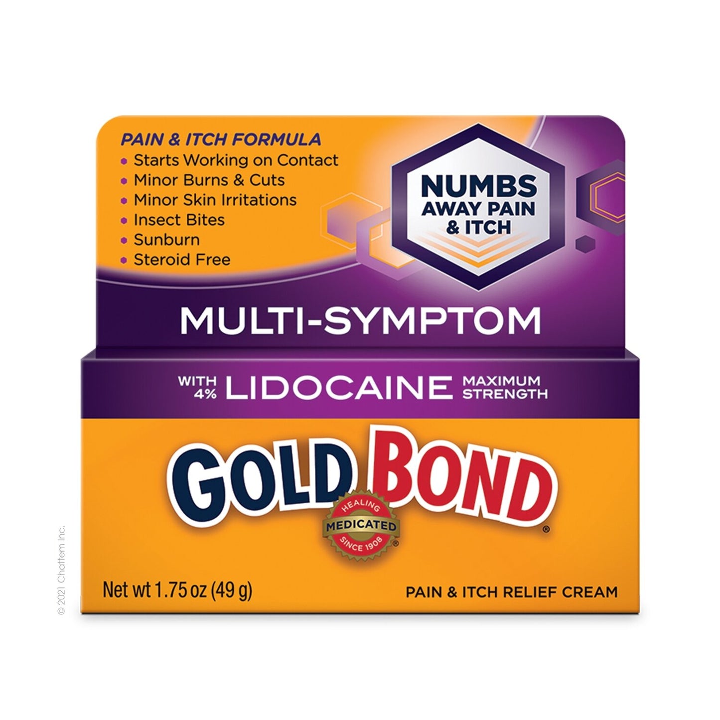 GOLD BOND PAIN/ITCH LIDOCAINE CRM 1.75OZ