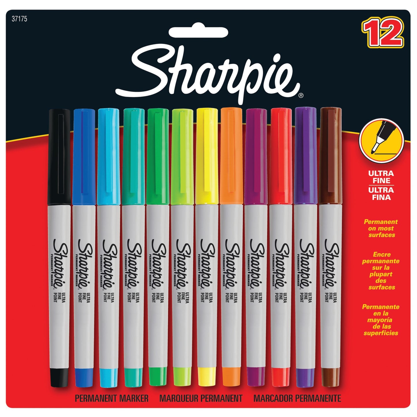 Sharpie Fine Point Permanent Marker, 5 Count