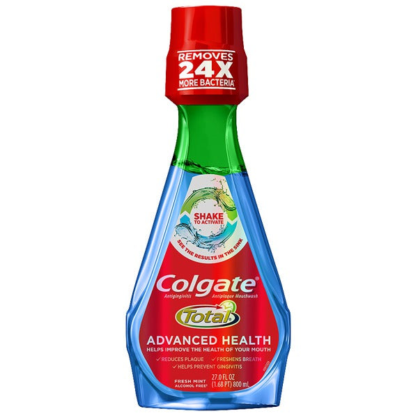 COLGATE TOTAL ADV MOUTHWASH SP/MNT 500ML