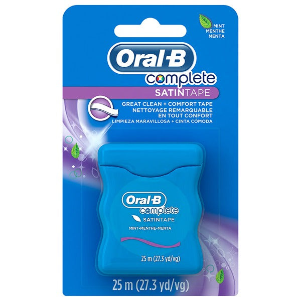 ORAL B FLOSS TAPE SATIN MINT 27YD