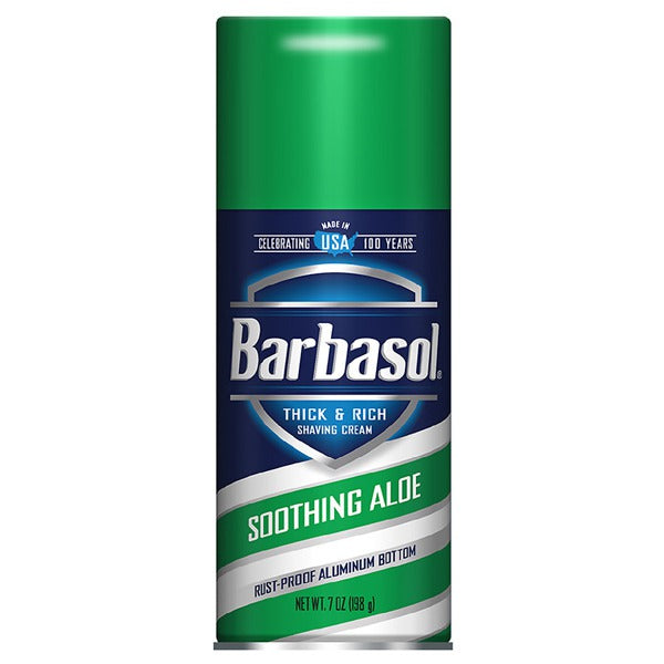 BARBASOL AR 7OZ S/ALOE
