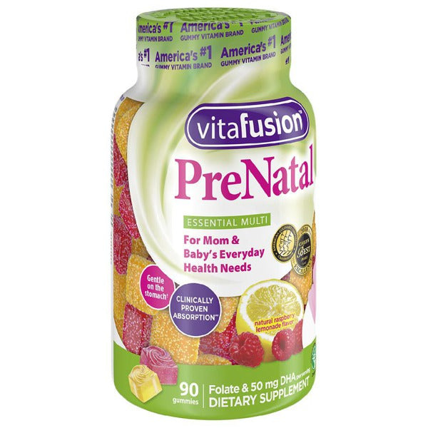 VITAFUSION PRENATAL GUMMY 90CT