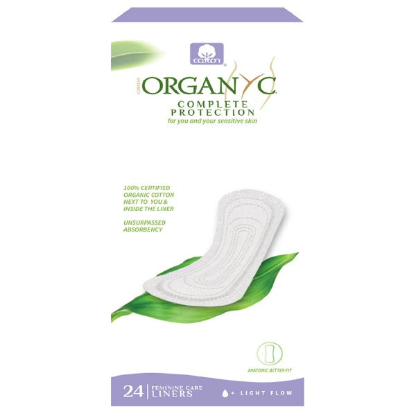 ORGANYC PANTY LINERS,CTN,FOLDED