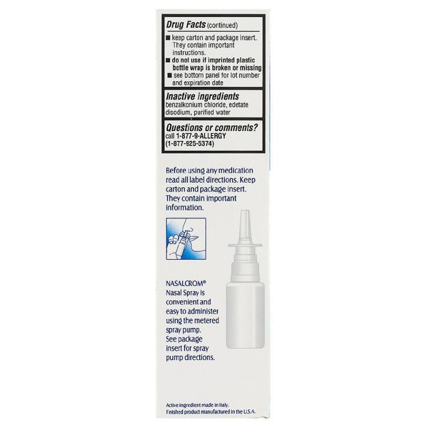 NASALCROM ALLERGY SPRAY 0.88OZ
