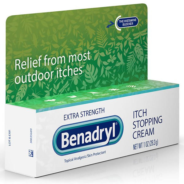 BENADRYL ITCH STOP MAX STR CREAM 1OZ