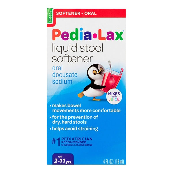 PEDIA-LAX STOOL SOFTENER 4OZ