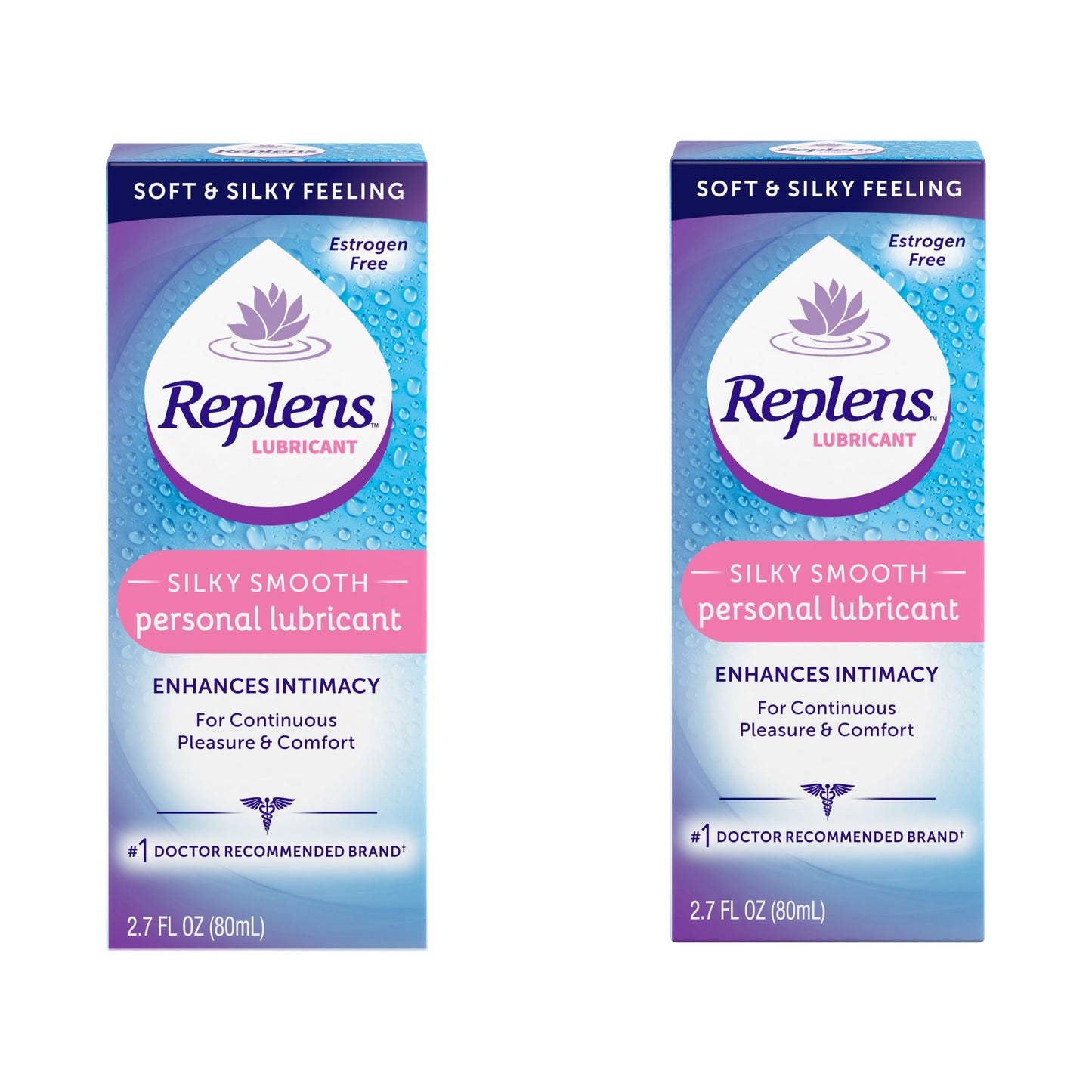 REPLENS SILKY SMOOTH LUBRICANT 2.7 OZ